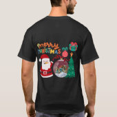 陽気なクリスマス Tシャツ (裏面)