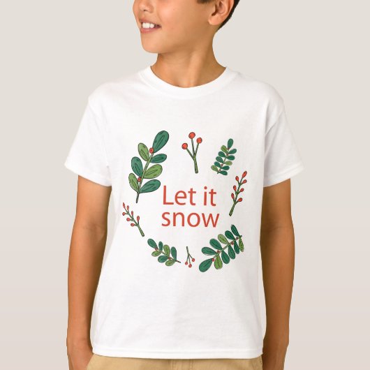 陽気なクリスマス Tシャツ (正面)