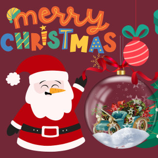 陽気なクリスマス Tシャツ