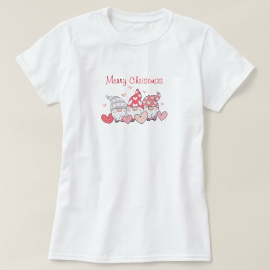 陽気なクリスマスTシャツ Tシャツ (デザイン正面)