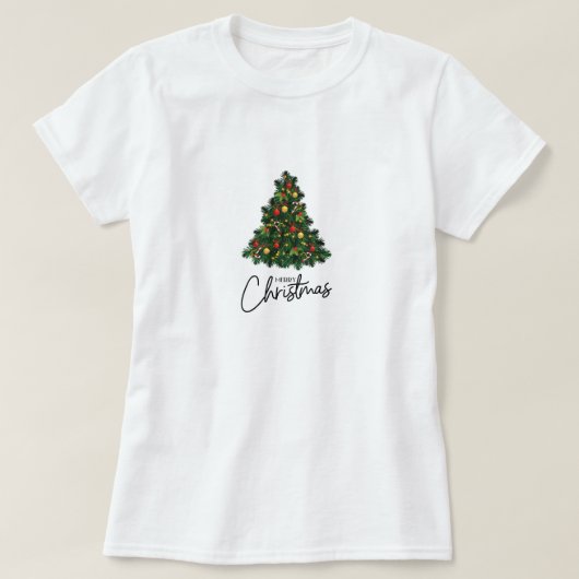 陽気なクリスマスTシャツ Tシャツ (デザイン正面)