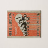 陽気なコニーアイランドの「Mathews及びBulger」のためのポスター ジグソーパズル (横)