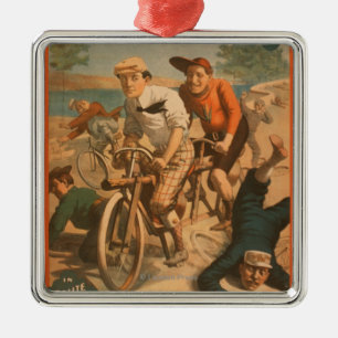 "陽気なコニーアイランド"の喜歌劇ポスター#1で メタルオーナメント