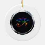 陽気なゴシックのプライドの円形浮彫り セラミックオーナメント (裏面)