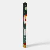 陽気なサンタクロースのクリスマスフェスティバルギフト Case-Mate iPhoneケース (裏面 / 右)