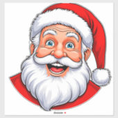 陽気なサンタクロース シール (シート)