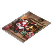 陽気なサンタクロース ノートブック (左側)