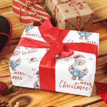 陽気なサンタクロースHo Ho Hoe Merry Christmas