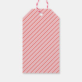 陽気なサンタ顔 | ハッピーホリデー ギフトタグ (裏面)