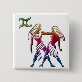 陽気なジェミニボタン 缶バッジ