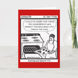 陽気なジンジャーブレッドマン シーズンカード