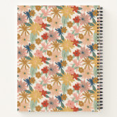 陽気なスクラップブック作りスタイルカスタム料理本 ノートブック (裏面)