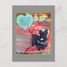 陽気なスマイルのポストカード