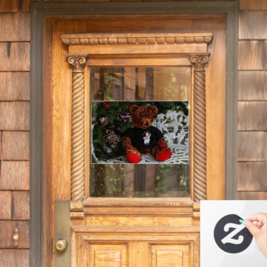 陽気なテッド ウィンドウサイン (ホームデコレーション)