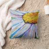 陽気なデイジー詳細枕 クッション (ブランケット)