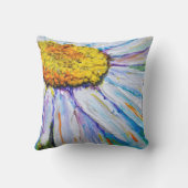 陽気なデイジー詳細枕 クッション (裏面)