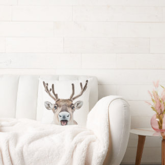 陽気なトナカイ装飾用クッションクリスマス クッション