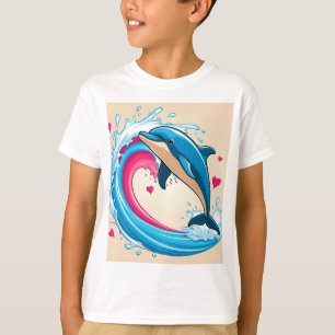 陽気なドルフィンママ Tシャツ