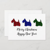 陽気なバッファロープレイドクリスマススコットランド (正面/裏面)