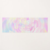 陽気なパステルハニカムハイブ ヨガマット (正面(横))