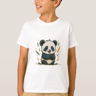 陽気なパンダ Tシャツ