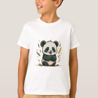 陽気なパンダ Tシャツ