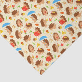 陽気なピグミー·ヘッジホッグ·アコーン·自然·ラバー 薄葉紙 (詳細)