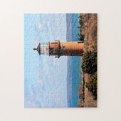 陽気なヘッド灯台、マーサのブドウ園MA ジグソーパズル (縦)