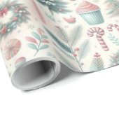 陽気なホリデーラッピング紙 ラッピングペーパー (ロールコーナー)