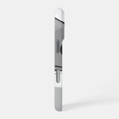 陽気なミニマルなハムスター iPhoneケース (右側面)