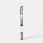 陽気なミニマルなハムスター iPhoneケース (左側面)