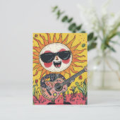 陽気なミュージカル遊サンシャインズギター ポストカード (スタンド正面)