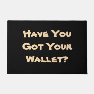 陽気なメモ句のオリジナルのおもしろい ドアマット