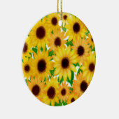 陽気なヨーロッパのヒマワリのオーナメント セラミックオーナメント (右)