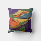 陽気なレガッタの装飾用クッション クッション (裏面)