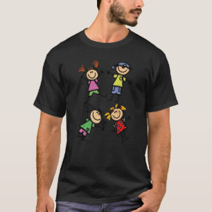 陽気なロンピングチルドレン喜び1 Tシャツ