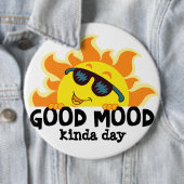 陽気な一日 "Good Mood kinda Day" 缶バッジ (インサイチュ)