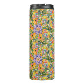 陽気な万華鏡のように千変万化するパターンフローラ熱タンブラー タンブラー (裏面)