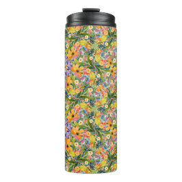 陽気な万華鏡のように千変万化するパターンフローラ タンブラー