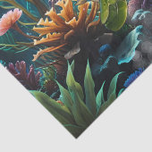 陽気な亀と水中の冒険。 薄葉紙 (詳細)