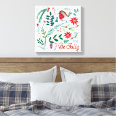 陽気な休日 – ベすてきイ キャンバスプリント (インサイチュ (寝室))