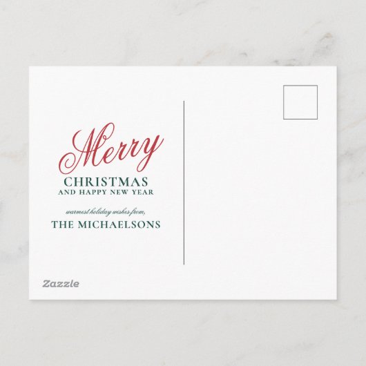 陽気な休日 - 笑顔で シーズンポストカード (裏面)