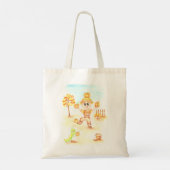 陽気な収穫　赤毛の少年 トートバッグ (裏面)