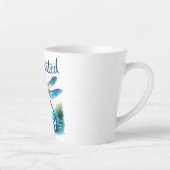 陽気な喜び – ドラゴン芸術的フライ カフェラテマグ (右)