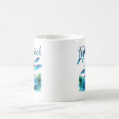 陽気な喜び – ドラゴン芸術的フライ コーヒーマグカップ (中央)