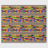 陽気な基本カラーケンテラッピング紙 ラッピングペーパー (フラット)