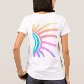 陽気な太陽 Tシャツ (裏面)