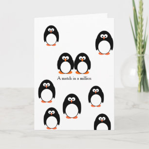 陽気な婚約カード カード