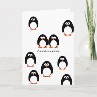 陽気な婚約カード カード