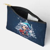 陽気な小妖精や小人 アクセサリーポーチ (見開き)